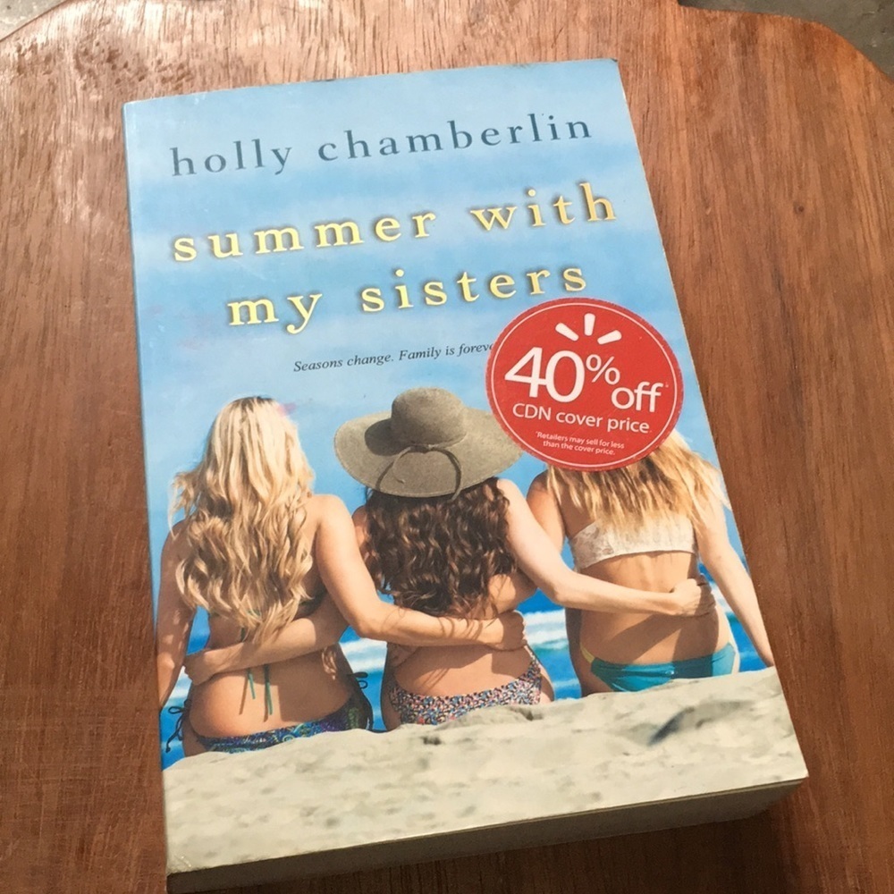 Summer with my sisters by Holly Chamberlin book